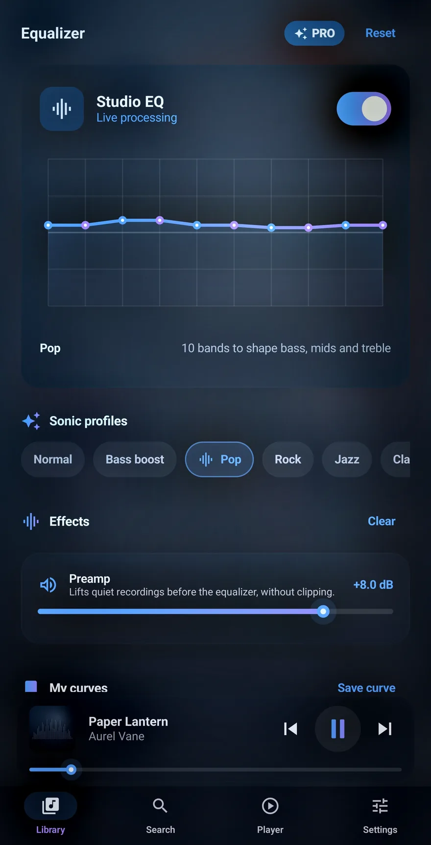 Studio EQ — Sepuluh band. Dua puluh kalau perlu.